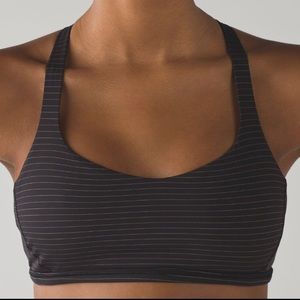 Lululemon Free to be Zen Bra Silver size 8